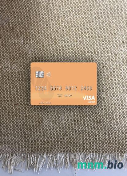 Pakistan Al Baraka bank visa obciążyć card wygląd fotograficzny skan PSD + zdjęcie